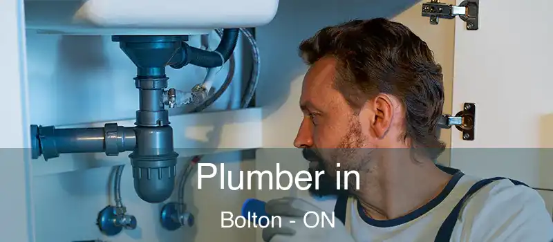 Plumber in Bolton - ON